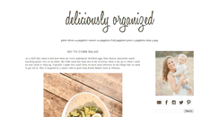 Desktop Screenshot of deliciouslyorganized.com